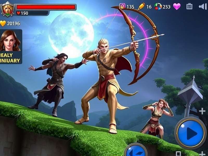 Arjuna S Archery Dominator Gameplay Screenshot